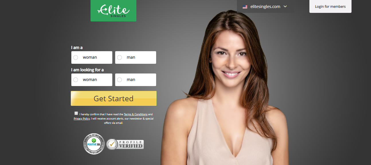 Elite Singles: premium dating service for educated professionals