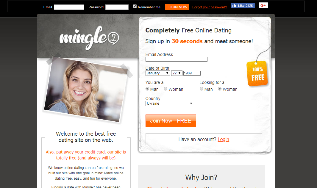 Mingle2 dating site free